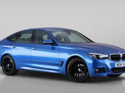 Used BMW 320 M Sport 184 HP (135 kW) 2018 Blue Hatchback