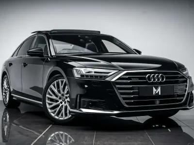 Used Audi A8 S-Line 340 HP (250 kW) 2020 Black Sedan