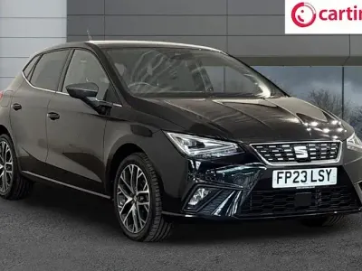 Used Seat Ibiza XCELLENCE 95 HP (69 kW) 2023 Black Hatchback