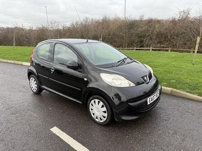 Black Used 2007 Peugeot 107 Hatchback | £1,695 (Fair price)