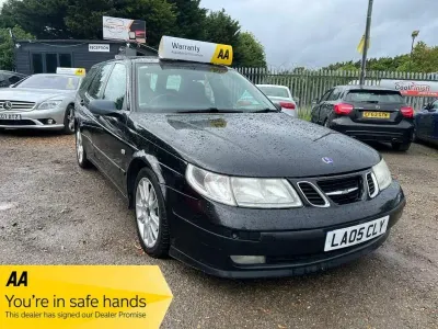 Used Saab 9-5 Vector 150 HP (110 kW) 2005 Black Estate