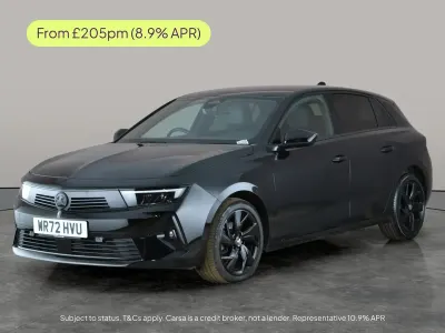Second-hand Vauxhall Astra GS Line 130 CP (95 kW) 2022 Negru Hatchback