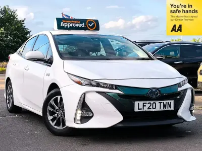 Used Toyota Prius Business Edition 122 HP (89 kW) 2020 White Hatchback