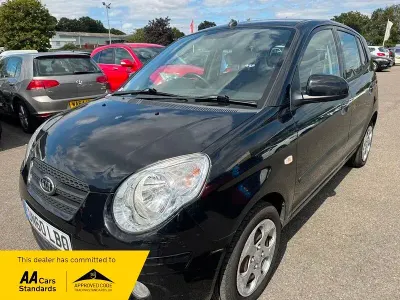 Used Kia Picanto 64 HP (47 kW) 2010 Black