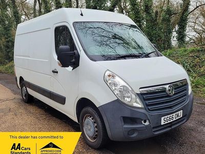 Used Vauxhall Movano 110 HP (80 kW) 2016 White MPV