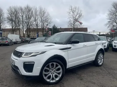 Used Land Rover Range Rover evoque HSE Dynamic 180 HP (132 kW) 2018 White SUV