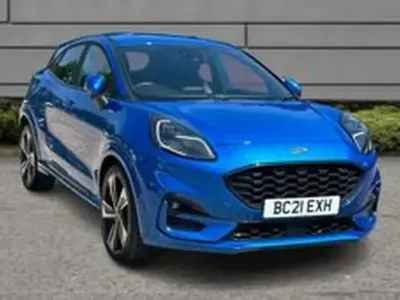 Used Ford Puma ST-Line X 153 HP (112 kW) 2021 Blue SUV