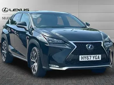 Usado Lexus NX300h Sport Line 197 CV (144 kW) 2017 Negro SUV