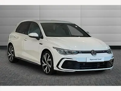 Used VW Golf VIII R-line 130 HP (95 kW) 2023 White Hatchback