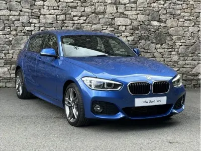 Used BMW 118 M Sport 150 HP (110 kW) 2019 Blue Hatchback