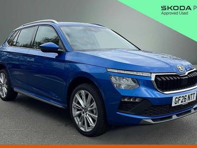 Used Skoda Kamiq SE L 110 HP (80 kW) 2026 Race blue metallic SUV