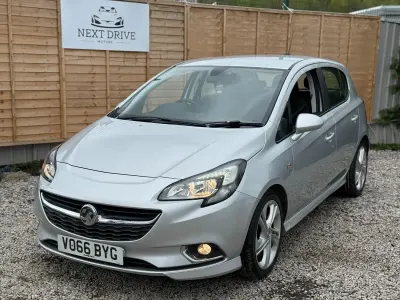 Usado Vauxhall Corsa SRi 2016 Prateado Citadino