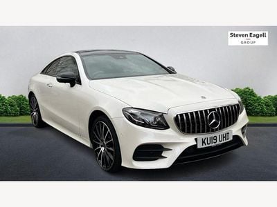 White Used 2019 Mercedes E400 AMG Line Premium Plus Coupe | £25,712 (A bit pricey)