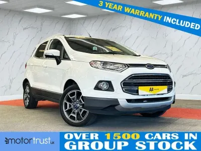 Usado Ford Ecosport Titanium 125 HP (91 kW) 2015 Branco SUV