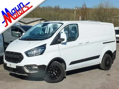 Used Ford Transit Custom 130 HP (95 kW) 2021 White Van