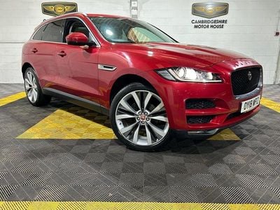 Used Jaguar F-Pace Portfolio 180 HP (132 kW) 2018 Red SUV