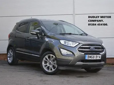 Used Ford Ecosport Titanium 125 HP (91 kW) 2019 Magnetic grey SUV