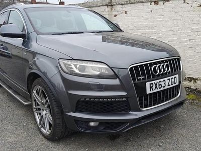 Used Audi Q7 S-line plus 245 HP (180 kW) 2013 Grey SUV