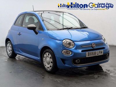 Used Fiat 500 S 69 HP (50 kW) 2018 Blue Hatchback