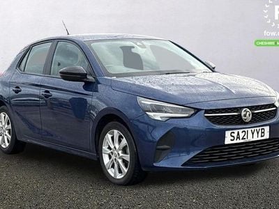 Blue Used 2021 Vauxhall Corsa Hatchback | £8,899 (Good price)
