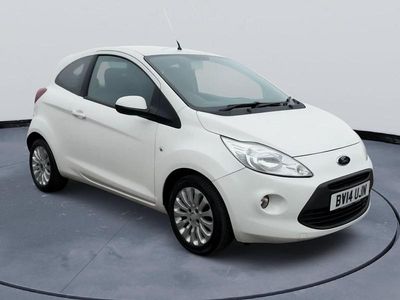 Used Ford Ka Zetec 2014 White Hatchback