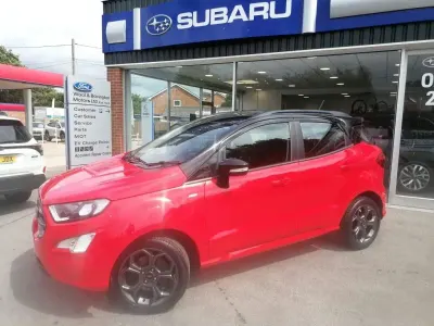 Used Ford Ecosport ST-Line 125 HP (91 kW) 2019 Red SUV