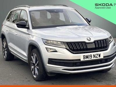 Silver Used 2019 Skoda Kodiaq SportLine SUV | £18,644 (Fair price)