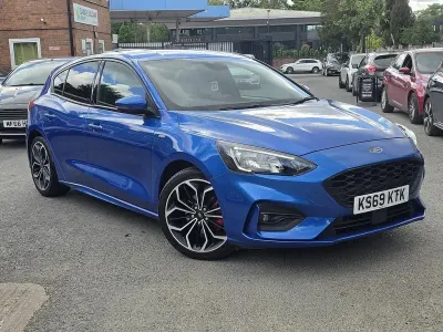 Used Ford Focus ST-Line X 125 HP (91 kW) 2019 Blue Hatchback