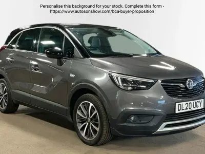 Used Vauxhall Crossland X Elite 83 HP (61 kW) 2020 Grey SUV