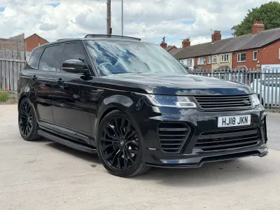 Used Land Rover Range Rover Sport SVR 2018 Black SUV
