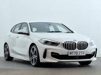 Used BMW 118 M Sport 140 HP (102 kW) 2020 White Hatchback