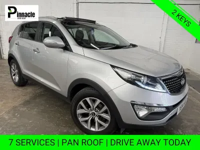Used Kia Sportage 115 HP (84 kW) 2014 Silver SUV