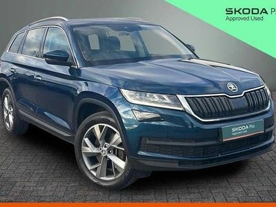 Used Skoda Kodiaq 187 HP (137 kW) 2017 Lava blue metallic SUV