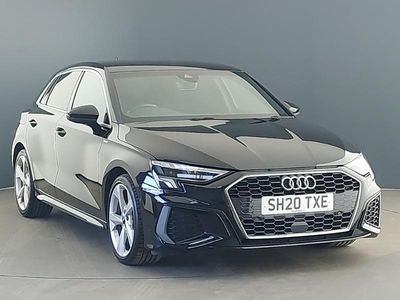 Black Used 2020 Audi A3 S-Line Hatchback | £18,498 (Fair price)