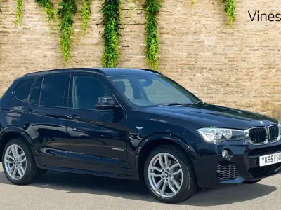 Used BMW X3 M Sport 187 HP (137 kW) 2015 Black SUV