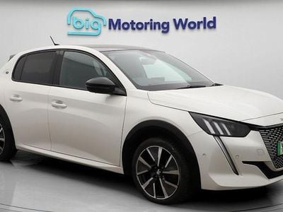 White Used 2022 Peugeot e-208 Premium Hatchback | £12,100 (Fair price)