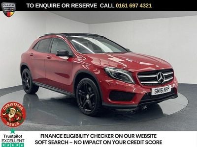 Red Used 2016 Mercedes GLA220 AMG line SUV | £12,470 (Fair price)