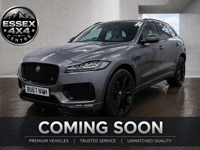 Begagnad Jaguar F-Pace Supercharged 2017 Grå SUV