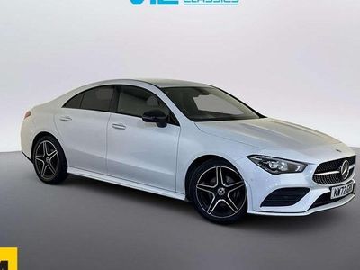 Used Mercedes CLA180 AMG line 136 HP (100 kW) 2022 White Sedan