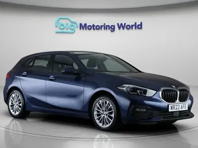 Używany BMW 118 136 KM (100 kW) 2022 Niebieski Hatchback