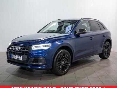 Blue Used 2017 Audi Q5 S-Line SUV | £17,980 (Fair price)