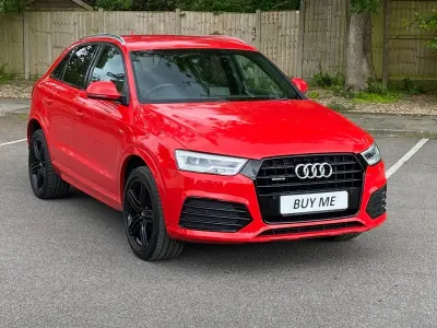 Used Audi Q3 S-line plus 184 HP (135 kW) 2015 Red SUV
