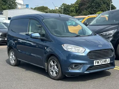 Used Ford Transit Courier Limited 100 HP (73 kW) 2023 Blue Van