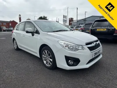 Used Subaru Impreza 114 HP (83 kW) 2014 White Hatchback