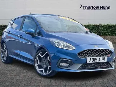 Begagnad Ford Fiesta ST 200 HK (147 kW) 2019 Blå Halvkombi
