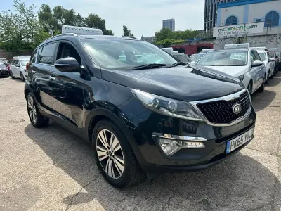 Used Kia Sportage 116 HP (85 kW) 2015 Black SUV