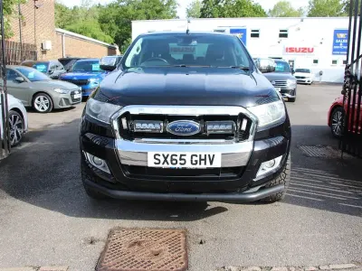 Begagnad Ford Ranger Limited 200 HK (147 kW) 2016 Svart Pickup