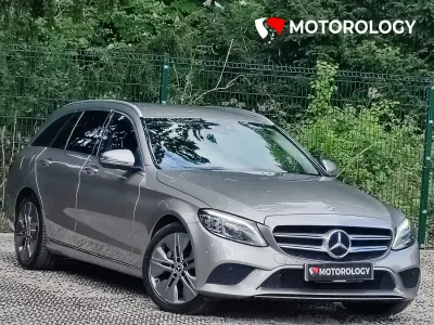 Begagnad Mercedes C200 160 HK (117 kW) 2019 Silver Kombi