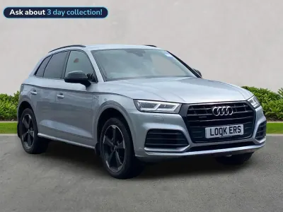 Used Audi Q5 Black Edition 245 HP (180 kW) 2020 Silver SUV