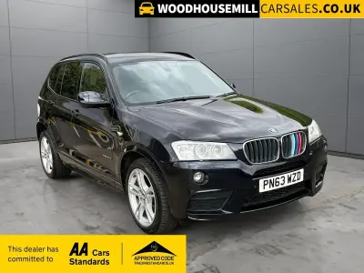 Used BMW X3 M Sport 184 HP (135 kW) 2013 Black SUV